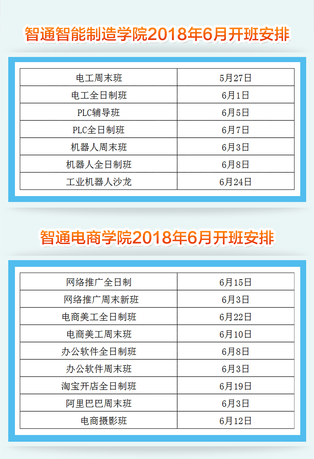 2018年6月智通培訓(xùn)開班通知02